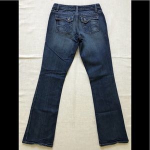 Jeans Cruel Girl Georgia Bootcut Femme Taille 19 Bleu Relaxed Stretch